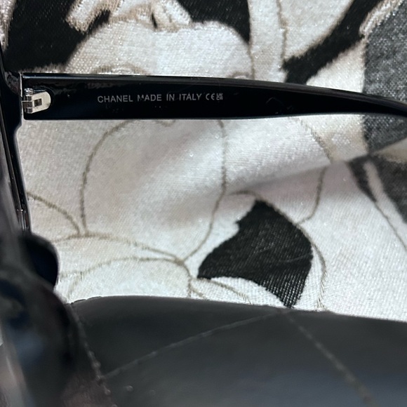 Authentic CHANEL Acetate Square Protective Screen  Eyewear Model 5408 main image 8